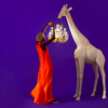 lampada giraffa